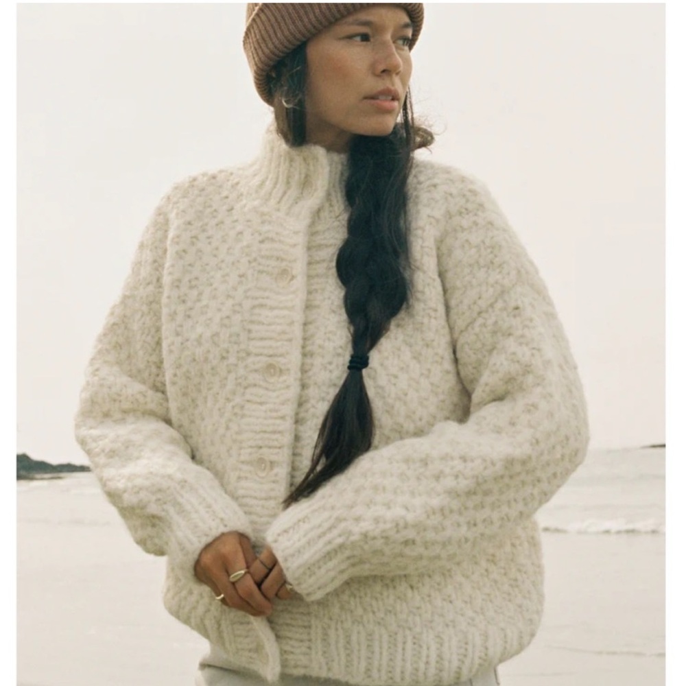 Ozma Bell Hand Knit Cardigan